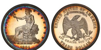 Trade Dollar Rarities Highlight Stack’s Bowers’ March 2020 Baltimore Auction 1884 Proof Trade Dollar