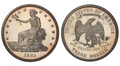 1885 Proof Trade Dollar