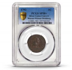 1792 Silver Center Cent
