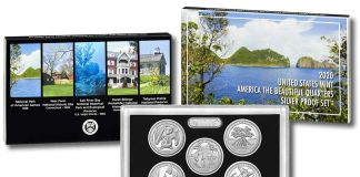 U.S. Mint Releases 2020 America the Beautiful Quarters Silver Proof Set 2020 America the Beautiful Quarters Silver Proof Set - Collage Image