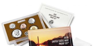 U.S. Mint 2020 Proof Set Purchase Includes Premium ‘W’ Nickel U.S. Mint Product Images 2020 Proof Set