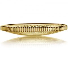 2020-W Uncirculated Basketball Hall of Fame $5 Gold Coin – Edge