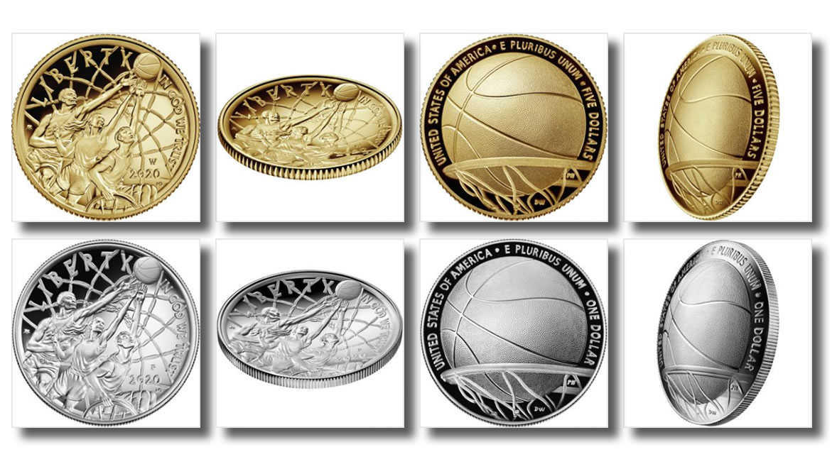 2020 Basketball Hall of Fame Commemorative Coins Launch | CoinNews