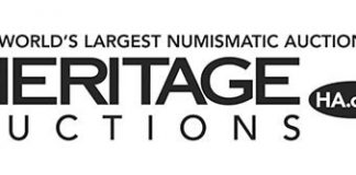 Pennsylvania Coin Collector Wins $10,000 From Heritage Auctions Logo of Heritage Auctions