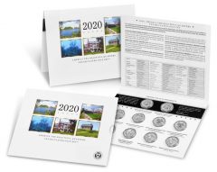 2020 Quarters Issued in 10-Coin Uncirculated Set for Collectors