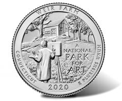 April 2020 Weir Farm Quarter Ceremony and Coin Forum Cancelled