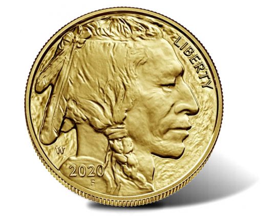 2020-W $50 Proof American Buffalo Gold Coin - Obverse