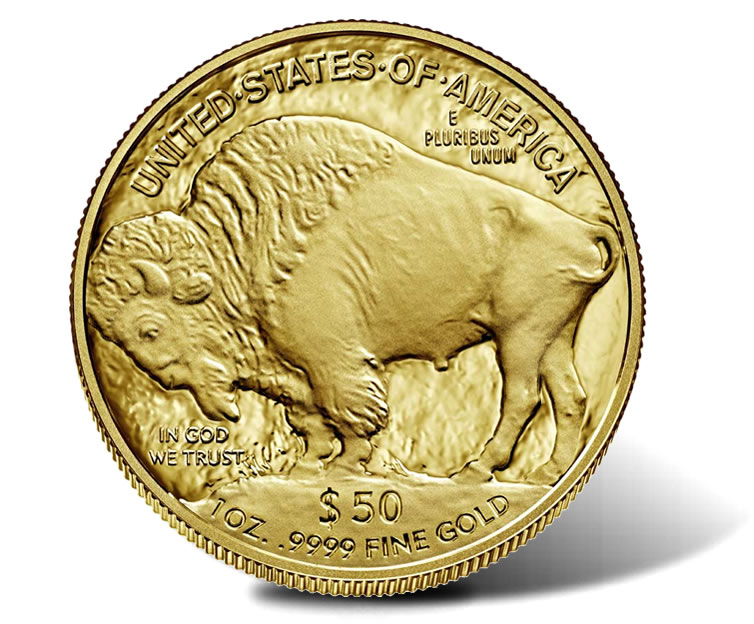 2020 1 oz Gold Buffalo BU by CoinFolio $50 Brilliant Uncirculated w/box & COA 
