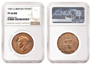 NGC Certifies 1952 Great Britain Penny