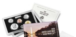 US Mint Sales: 2020 Silver Proof Set Returns U.S. Mint Product Images 2020 Silver Proof Set