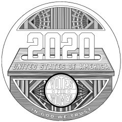 Women's Suffrage Centennial Silver Dollar - Reverse Design