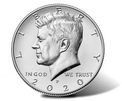 2020-P Kennedy Half Dollar - obverse