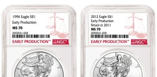 NGC Offers ‘Early Production’ Designation NGC Early Production Designated Coins