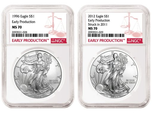 NGC Early Production Designated Coins