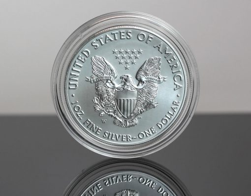 Photo Reverse, 2019-W Uncirculated American Silver Eagle