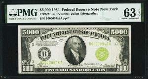 PMG-Certified Notes Shine in Heritage September Currency Sale