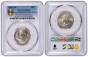 Two Winners in PCGS First Discovery 2020-W Vermont Quarter Quest