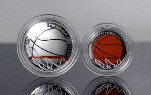 US Mint Sales: Colorized Basketball Coins Debut