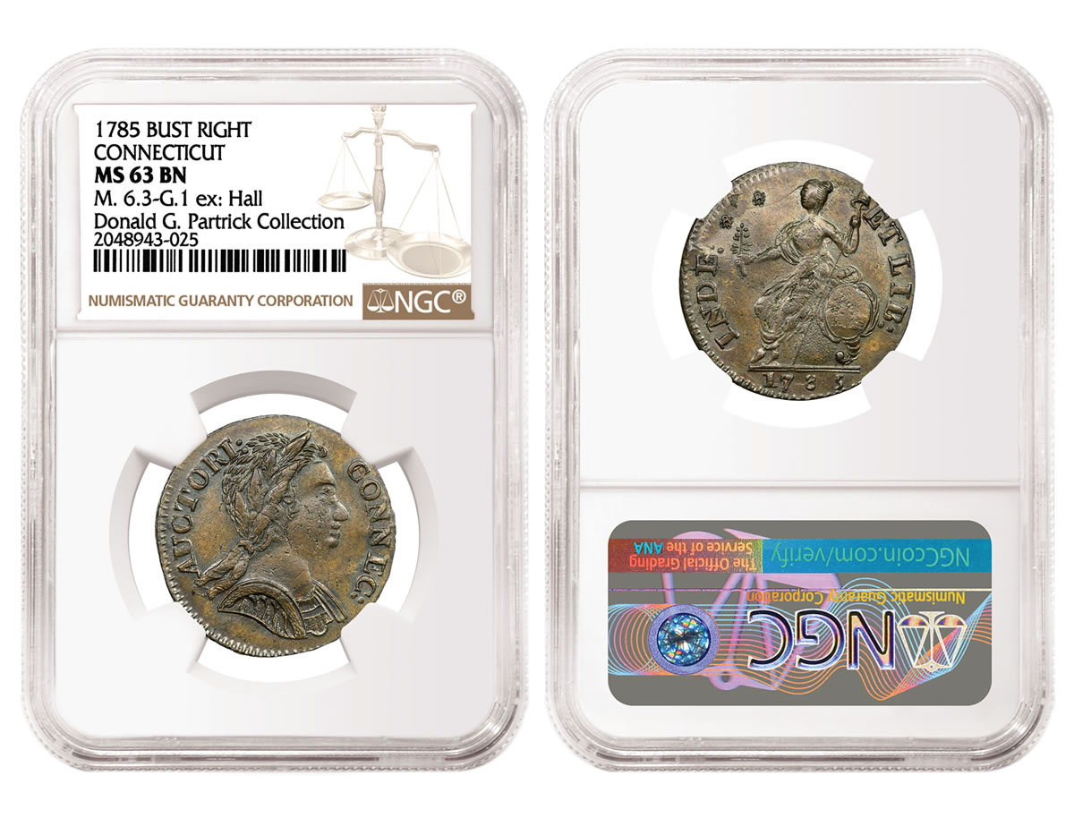 NGC-Certified Connecticut Coppers Highlight Heritage November Sale ...
