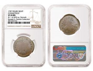 NGC-Certified Connecticut Coppers Highlight Heritage November Sale