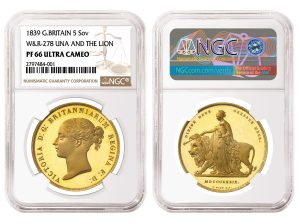 NGC-Certified British Gold Rarities Offered in MDC Monaco October Sale