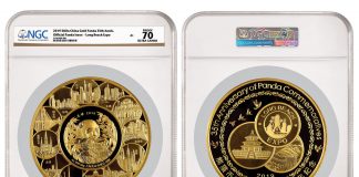 NGC Certifies Largest Chinese Panda Commemoratives Ever Produced 2019 5 Kilo China Gold Panda 35th Anniversary NGC PF 70 Ultra Cameo