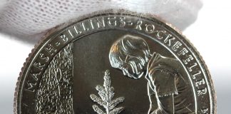 U.S. Mint Produces Over 1 Billion Coins for Circulation in November; Vermont Quarter Mintages Release 2020-P Uncirculated Marsh-Billings-Rockefeller National Historical Park Quarter