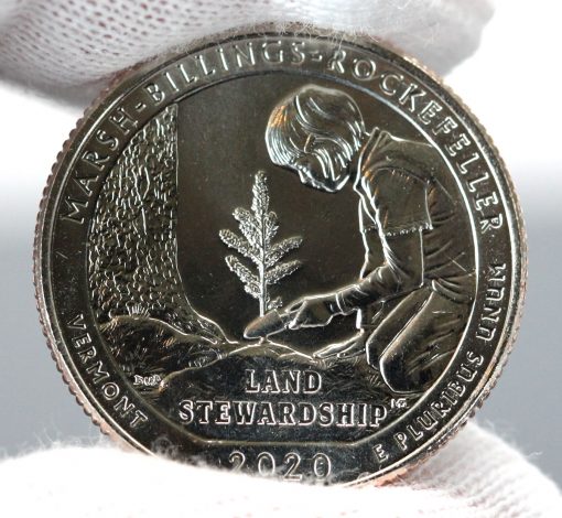 2020-P Uncirculated Marsh-Billings-Rockefeller National Historical Park Quarter