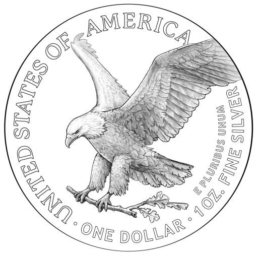 2021 American Silver Eagle Reverse Design