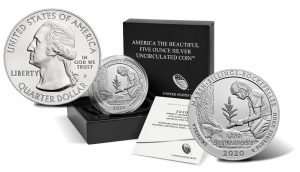 2020 Marsh-Billings-Rockefeller 5 Ounce Silver Uncirculated Coin Launch