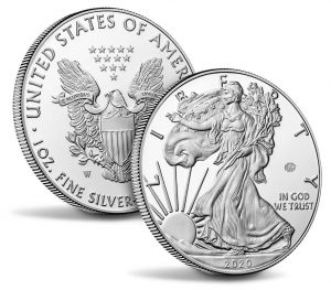 End of World War II 75th Anniversary American Eagle Coins