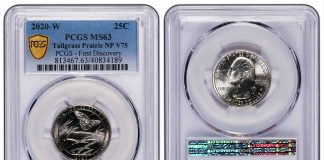 Three Winners in PCGS First Discovery 2020-W Kansas Quarter Quest 2020-W Quarter Tallgrass Prairie MS63