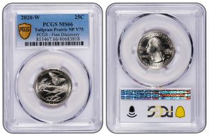 Three Winners in PCGS First Discovery 2020-W Kansas Quarter Quest