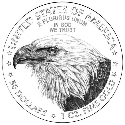 Design of new American Gold Eagle reverse