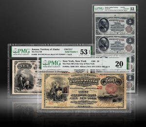 PMG Certifies Shiva's Collection of National Banknotes