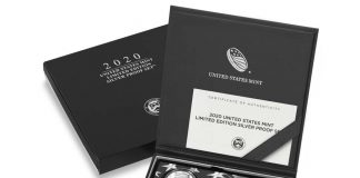 U.S. Mint’s 2020 Limited Edition Silver Proof Set Launch US Mint product image 2020 Limited Edition Silver Proof Set