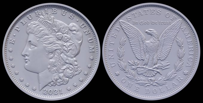 2021 Morgan Silver Dollar Designs