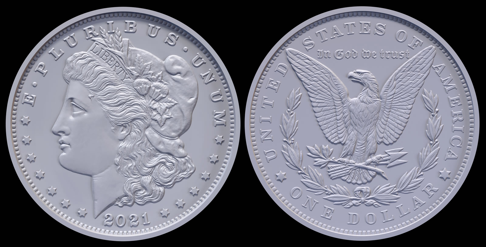 morgan 2021 silver dollar