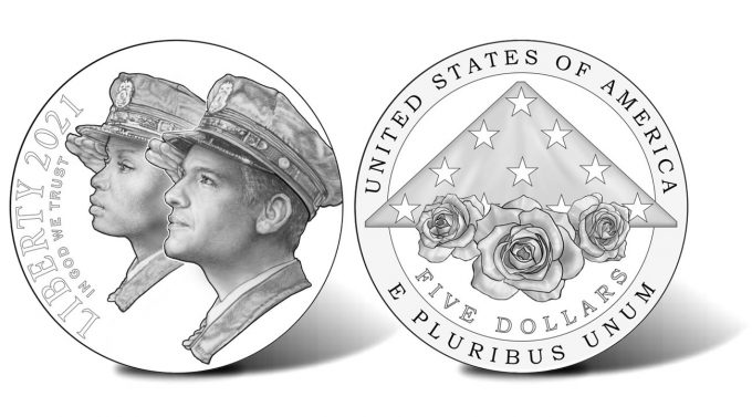 2021 National Law Enforcement Memorial and Museum Commemorative $5 Gold Coin Designs