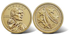 2021 Native American $1 Coin reverse and reverse