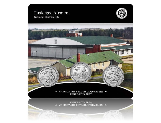 2021 Tuskegee Airmen Quarters Three-Coin Set