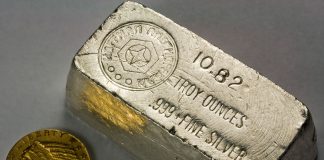 Precious Metals Gain Wednesday, Feb. 3 Indian head gold coin and silver bar Feb 3, 2021