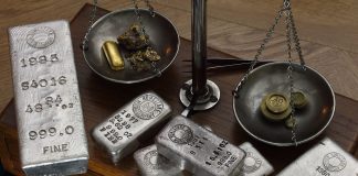 Gold Ends Near 8-Month Low; Platinum’s Loss First in 8 Sessions scale, silver and gold Feb 17,2021