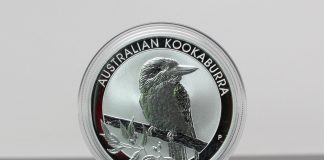 Perth Mint Bullion Sales Hit Milestones in First Quarter 2021 2021 Australian Kookaburra 1oz Silver Bullion Coin - Reverse