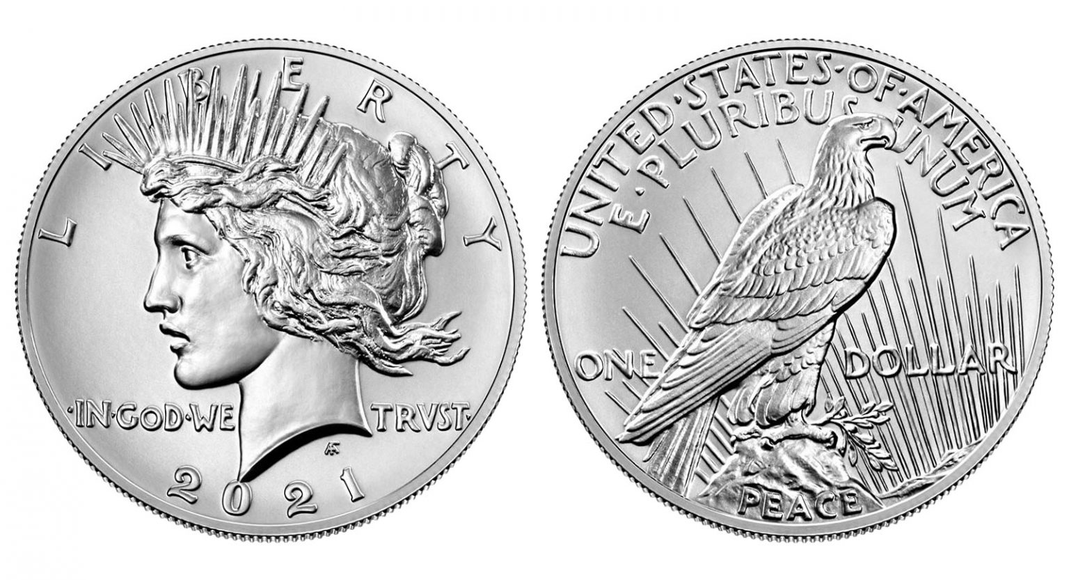 2021 Morgan and Peace Silver Dollar Images, Prices and Sales Dates