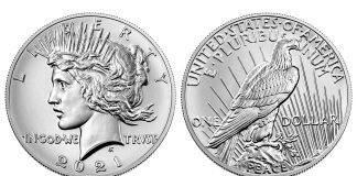Pre-release 2021 Morgan and Peace Silver Dollar Information 2021 Peace Silver Dollar