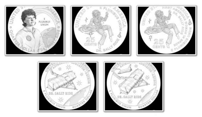 2022 Sally Ride Quarter Candidate Designs