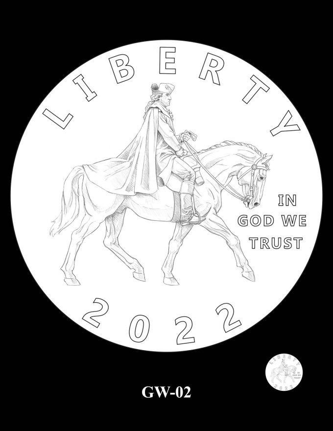 American Women Quarter, Obverse Candidate Design GW-02