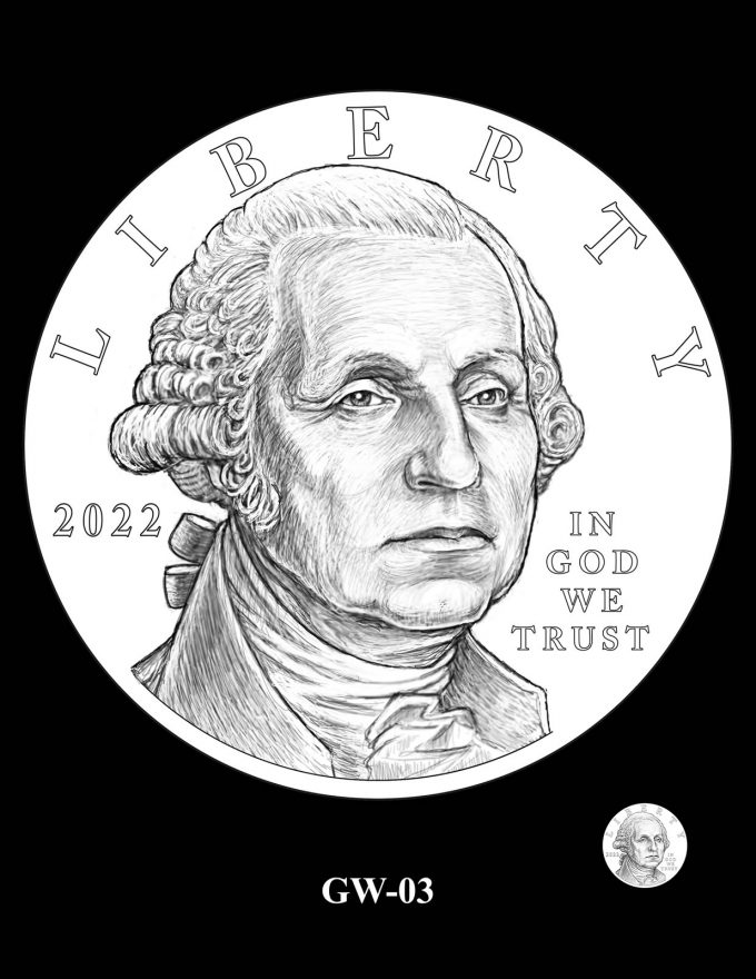 American Women Quarter, Obverse Candidate Design GW-03