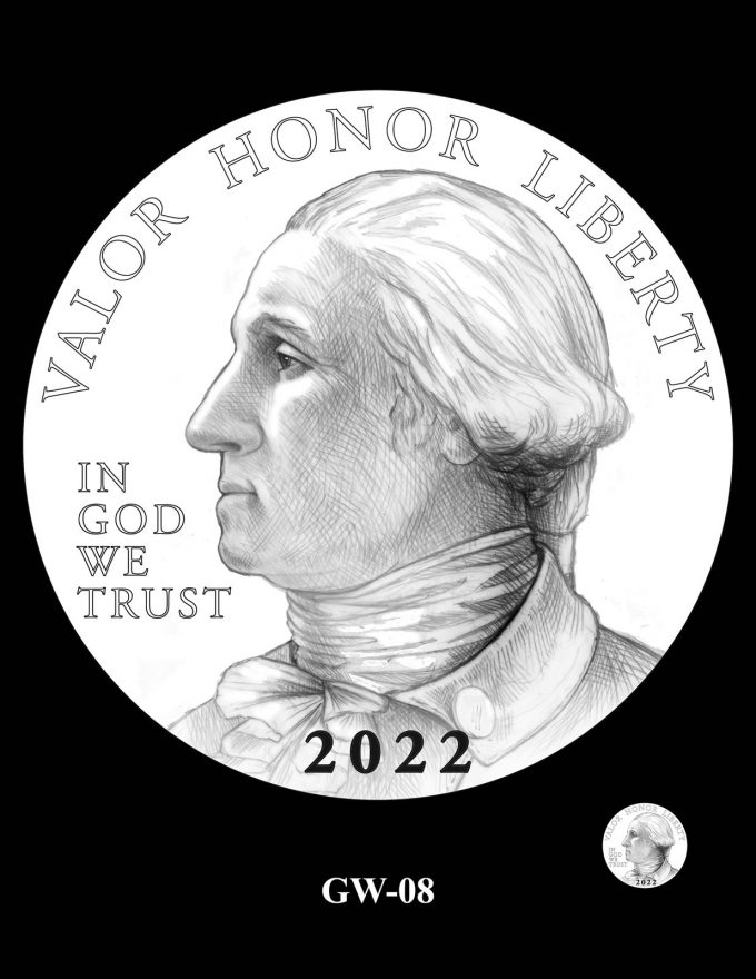 American Women Quarter, Obverse Candidate Design GW-08